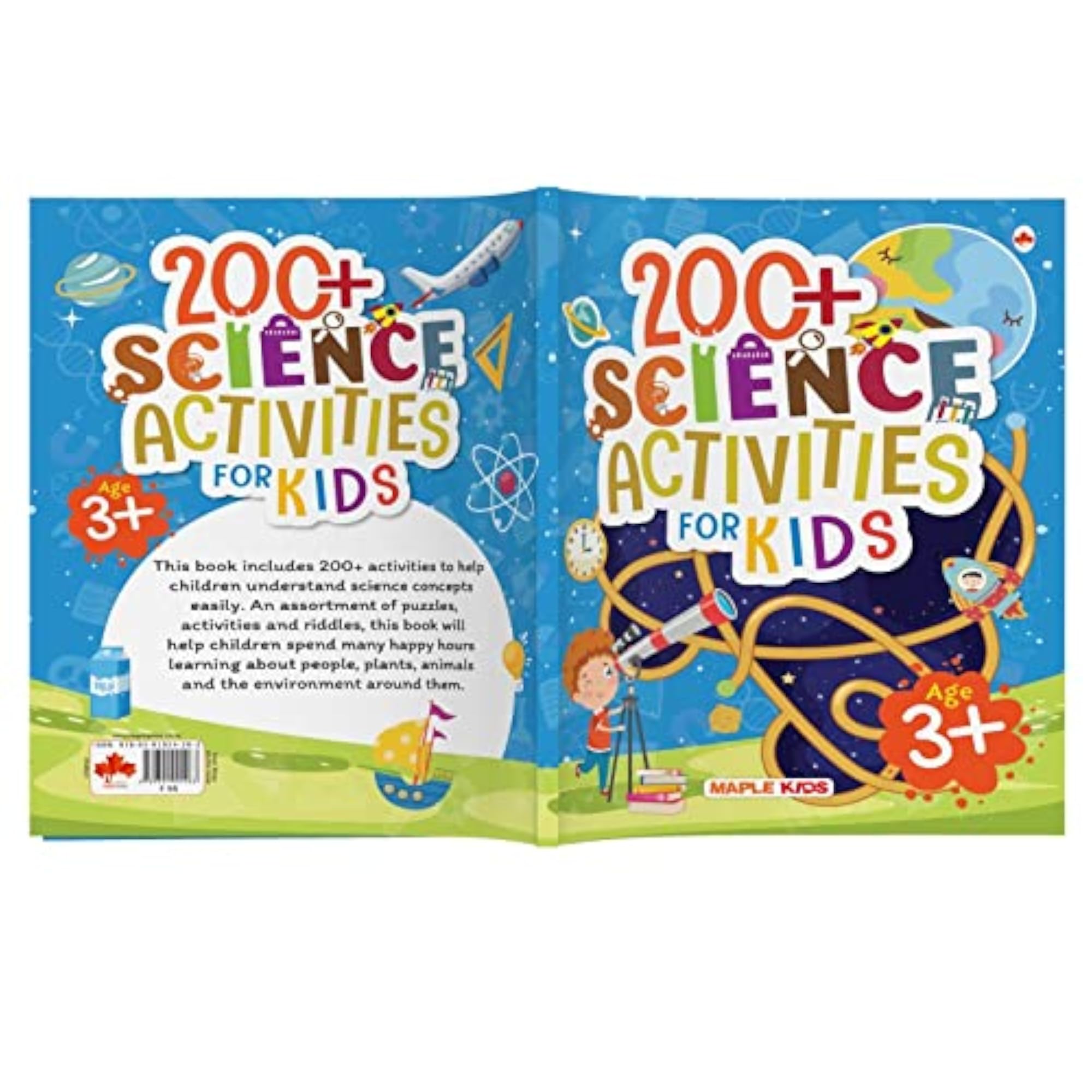 Activity Book for 200+ Science Activities Age 3+